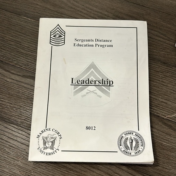 United States Marine corps sergeants distance education program 8012 8013 books - Picture 2 of 14